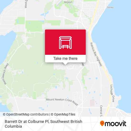 Barrett Dr at Colburne Pl map