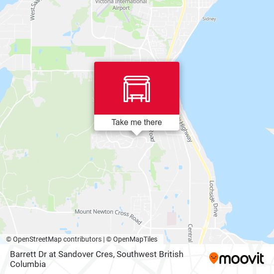Barrett Dr at Sandover Cres plan
