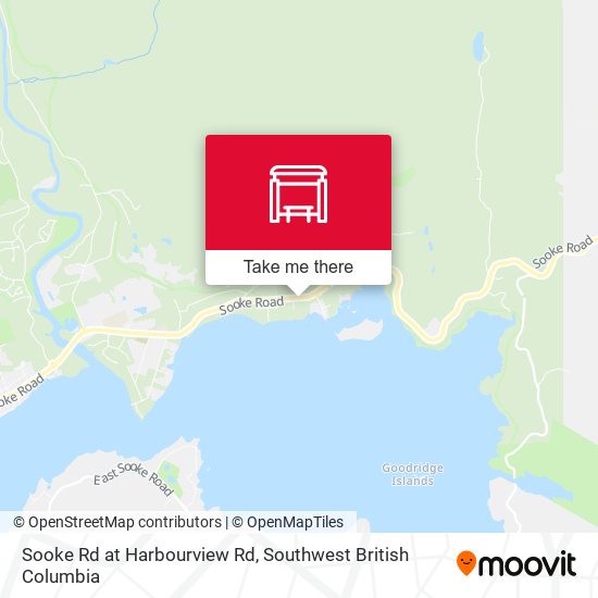 Sooke Rd at Harbourview Rd map