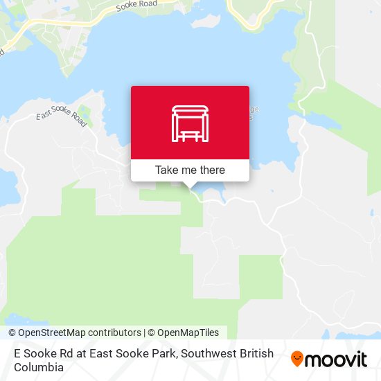 E Sooke Rd at East Sooke Park map