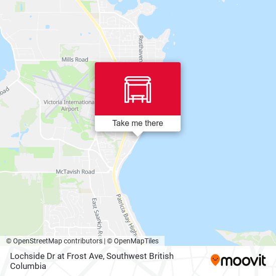 Lochside Dr at Frost Ave plan