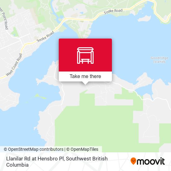 Llanilar Rd at Hensbro Pl map
