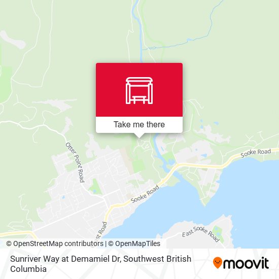 Sunriver Way at Demamiel Dr map