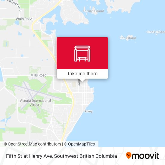 Fifth St at Henry Ave map
