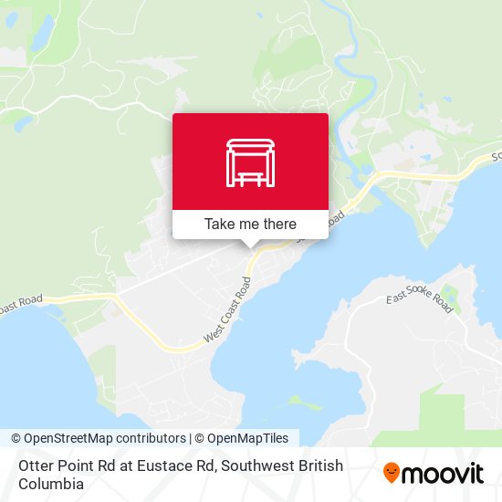 Otter Point Rd at Eustace Rd map