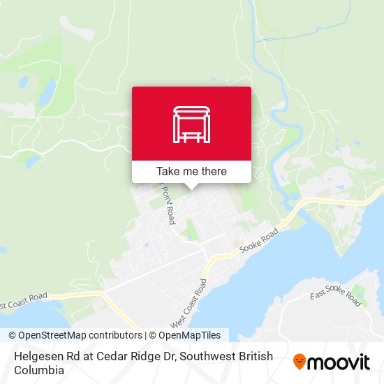 Helgesen Rd at Cedar Ridge Dr map