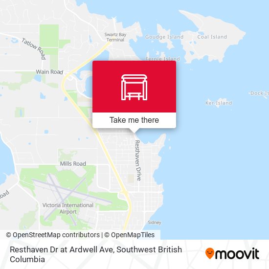 Resthaven Dr at Ardwell Ave plan
