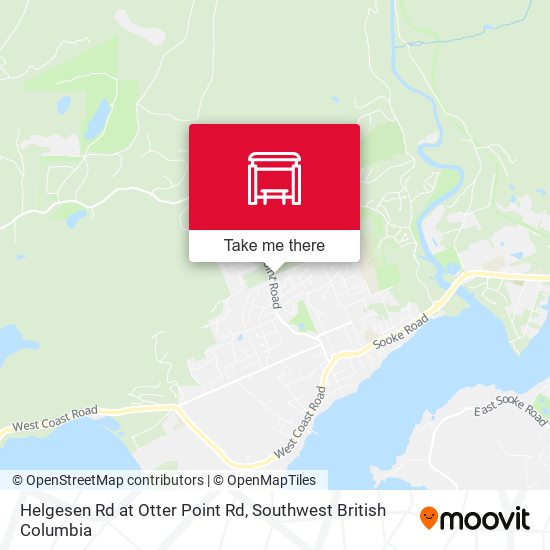 Helgesen Rd at Otter Point Rd map