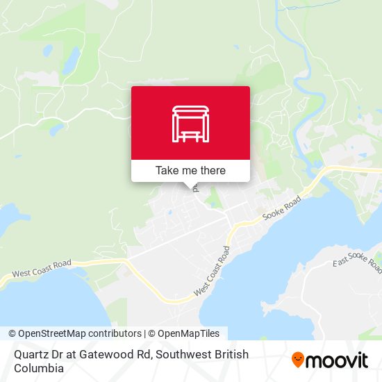 Quartz Dr at Gatewood Rd map