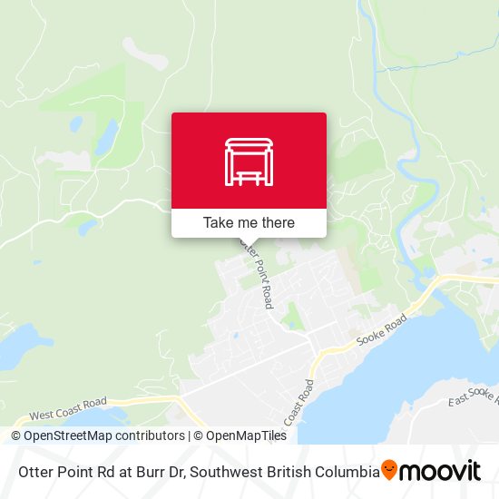 Otter Point Rd at Burr Dr map