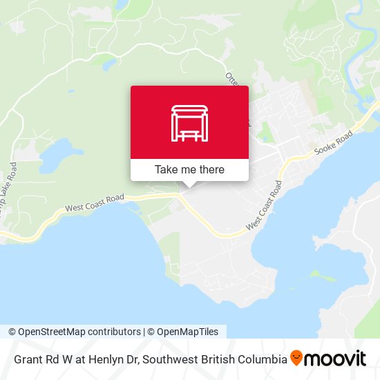 Grant Rd W at Henlyn Dr plan