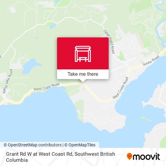 Grant Rd W at West Coast Rd map