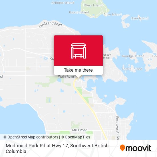 Mcdonald Park Rd at Hwy 17 plan