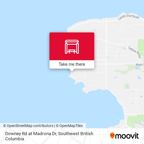 Downey Rd at Madrona Dr map