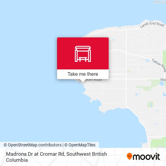Madrona Dr at Cromar Rd map