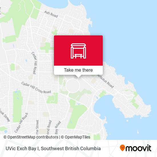 UVic Exch Bay I map