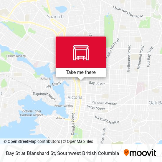 Bay St at Blanshard St plan