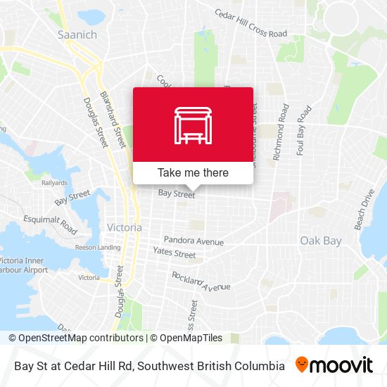 Bay St at Cedar Hill Rd plan