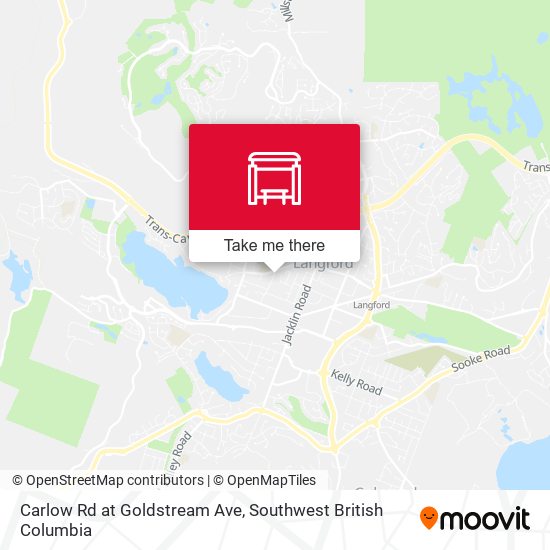 Carlow Rd at Goldstream Ave plan