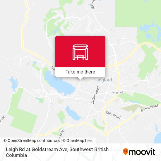 Leigh Rd at Goldstream Ave plan