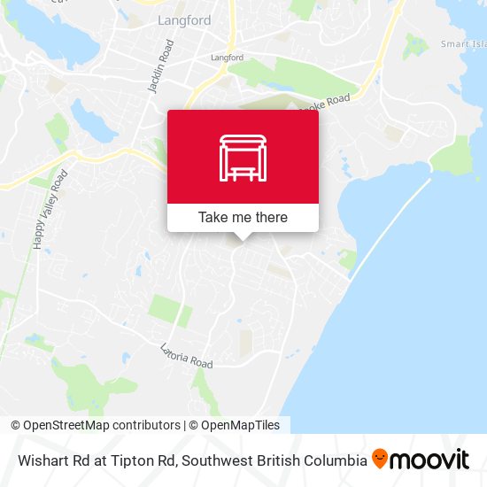 Wishart Rd at Tipton Rd map
