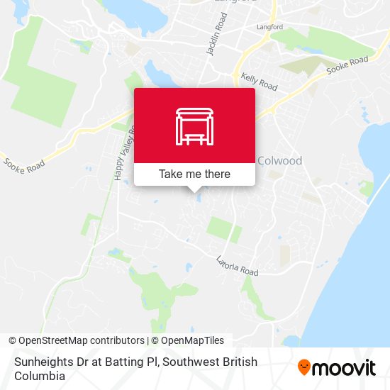Sunheights Dr at Batting Pl map