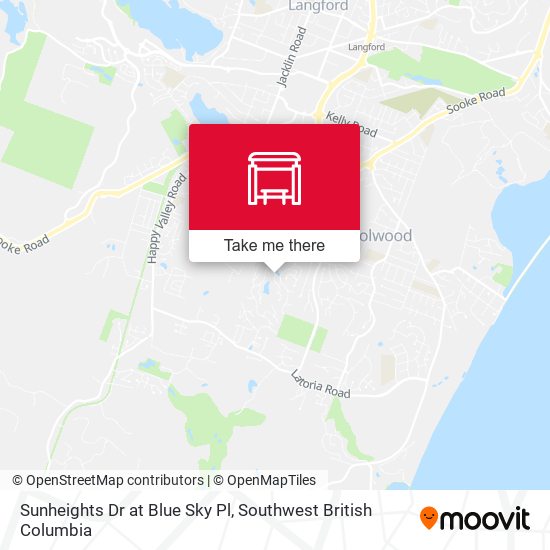 Sunheights Dr at Blue Sky Pl map