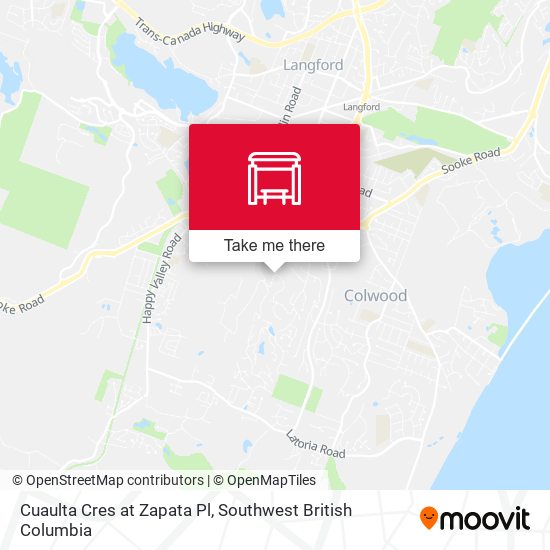 Cuaulta Cres at Zapata Pl map