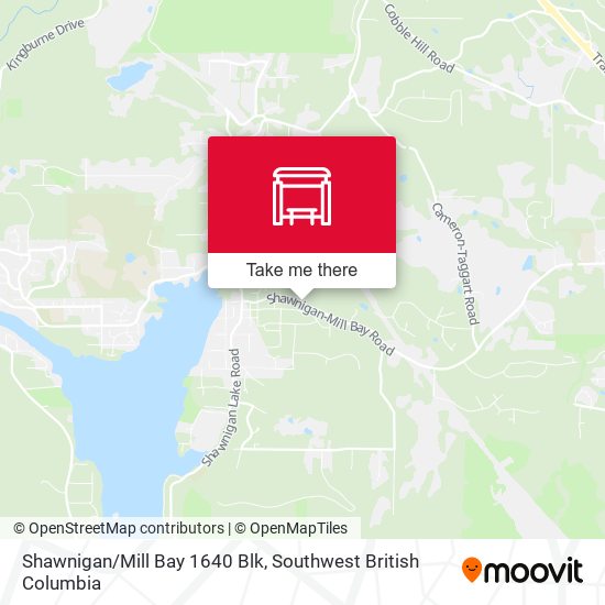 Shawnigan/Mill Bay 1640 Blk map