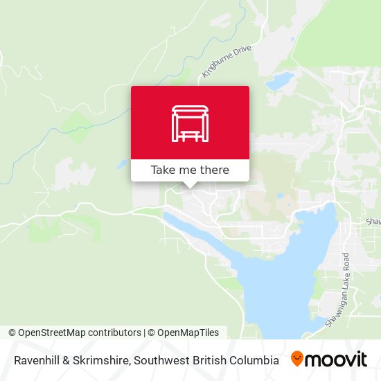 Ravenhill & Skrimshire map