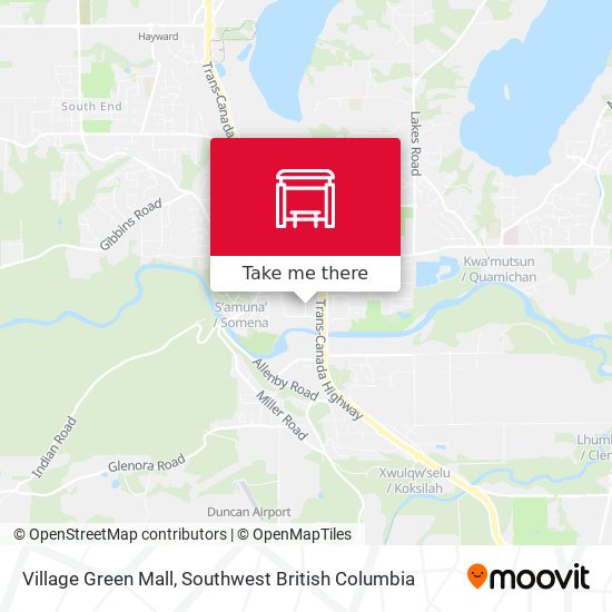 Village Green Mall map