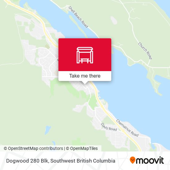 Dogwood 280 Blk map