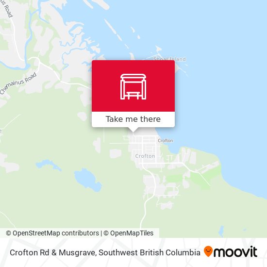 Crofton Rd & Musgrave map