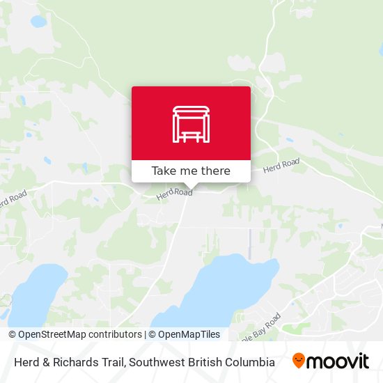 Herd & Richards Trail map