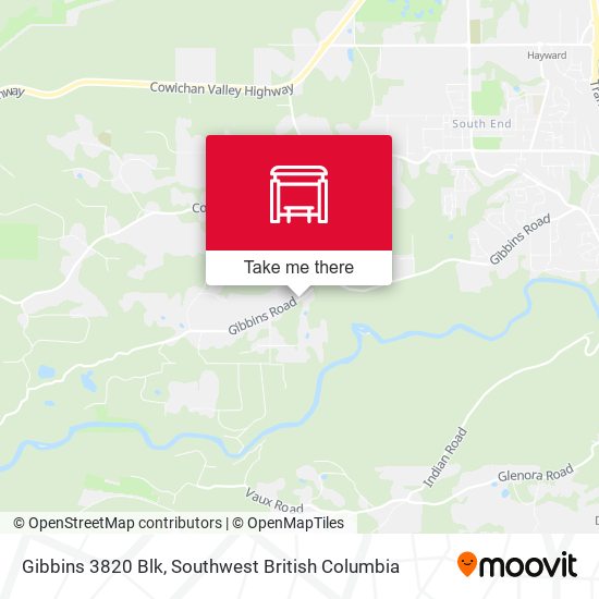 Gibbins 3820 Blk map