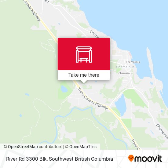 River Rd 3300 Blk map