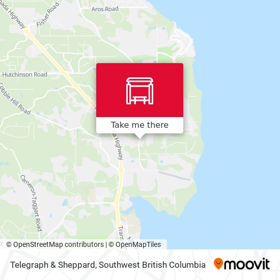 Telegraph & Sheppard map