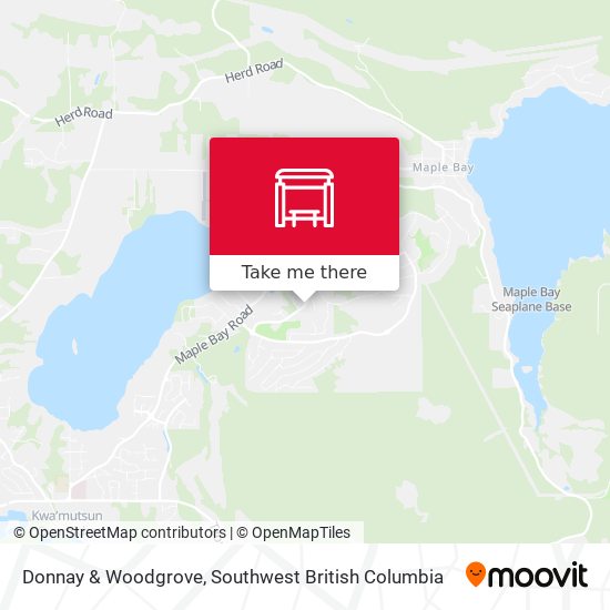 Donnay & Woodgrove map