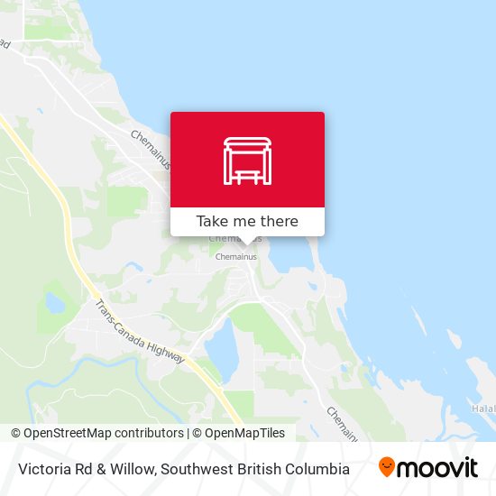 Victoria Rd & Willow map