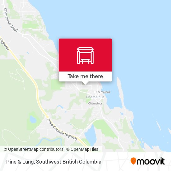 Pine & Lang map