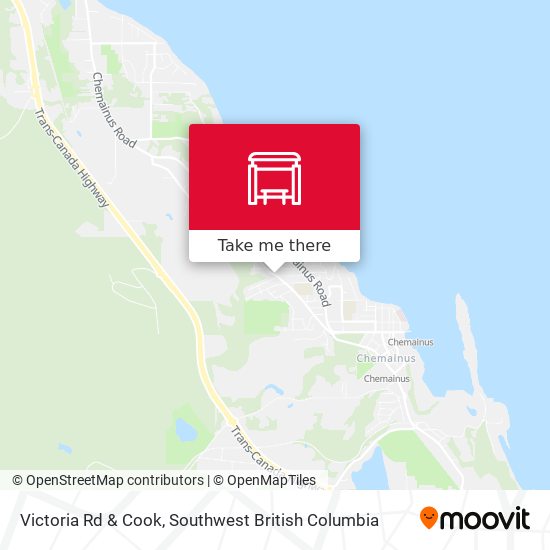 Victoria Rd & Cook map