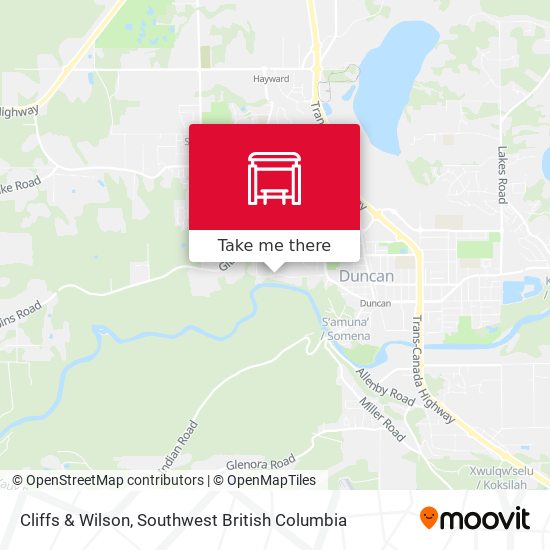 Cliffs & Wilson map