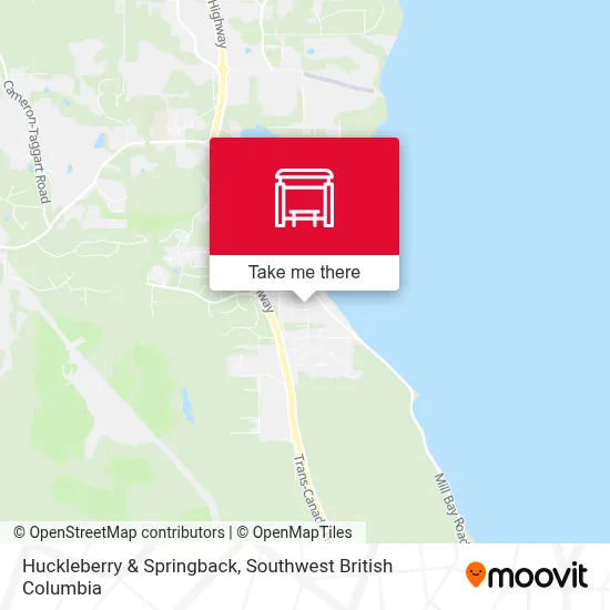 Huckleberry & Springback map