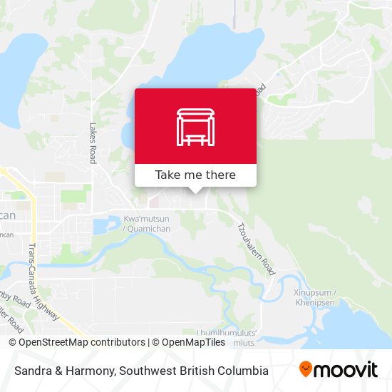 Sandra & Harmony map