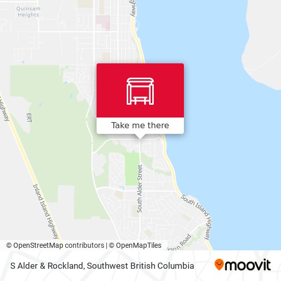 S Alder & Rockland map