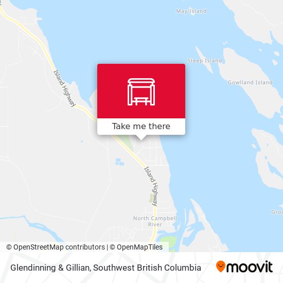 Glendinning & Gillian map