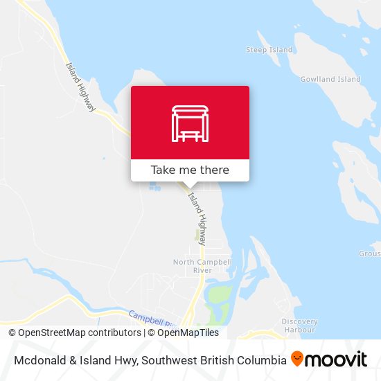 Mcdonald & Island Hwy plan