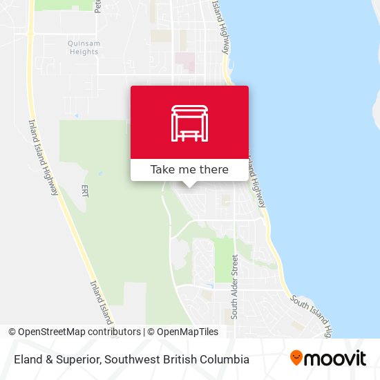 Eland & Superior map