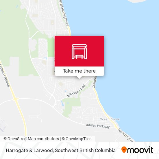 Harrogate & Larwood map