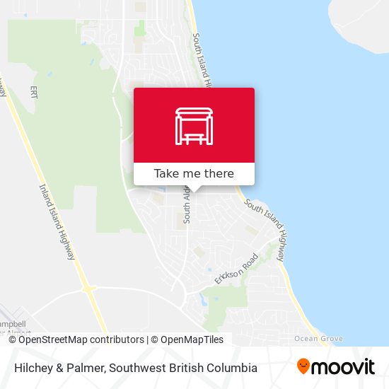 Hilchey & Palmer map